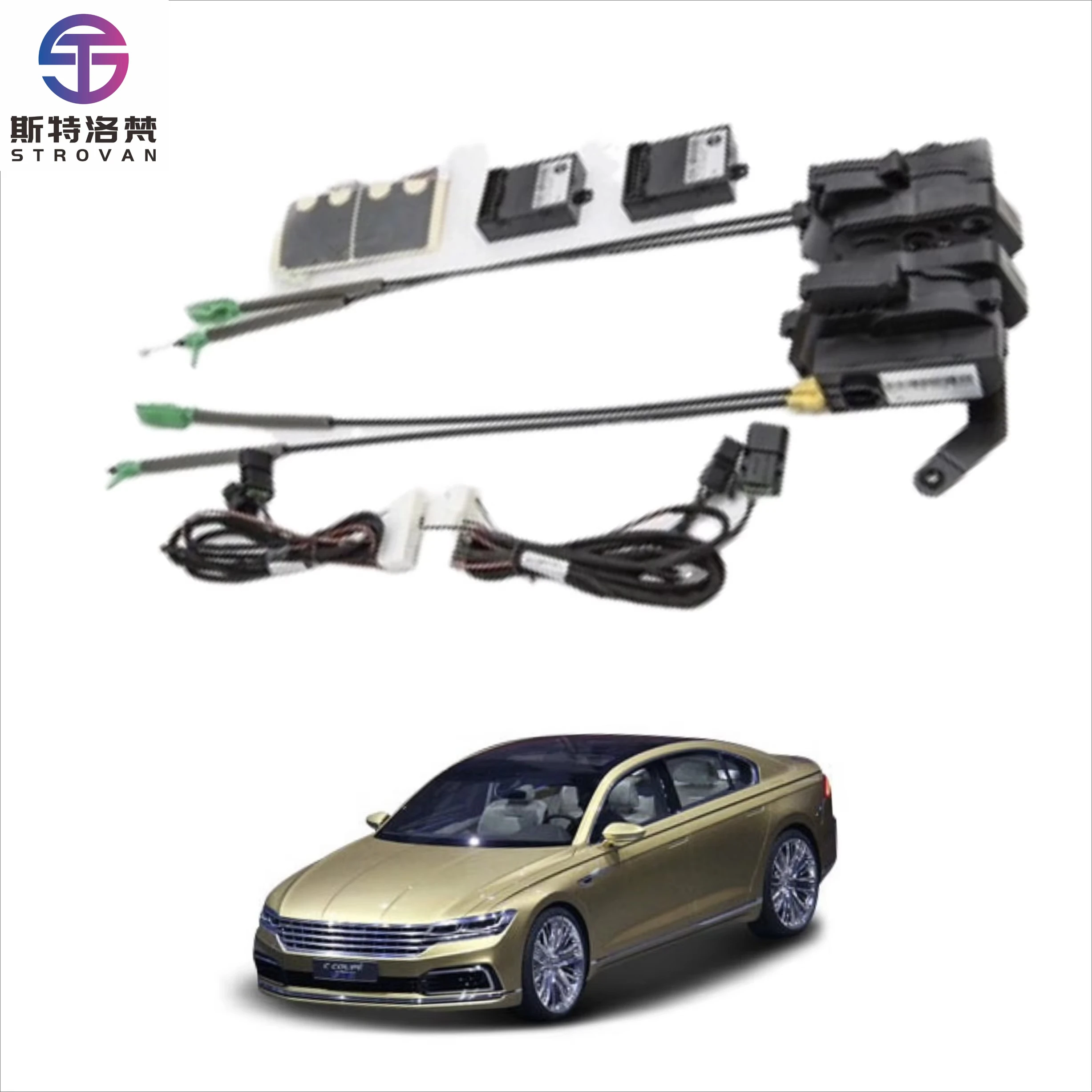 

Car Slide Door Latch commuter Car Accessories Vehicle Modified Electric Suction Door for Benz C Coupe 2016-2021