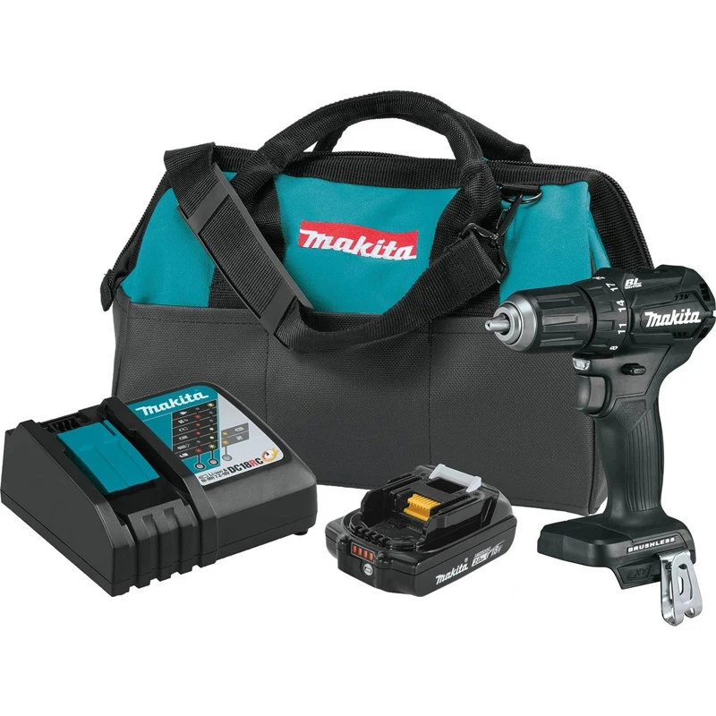 

Makita XFD11R1B 18V LXT Lithium-Ion Sub-Compact Brushless Cordless 1/2" Driver-Drill Kit (2.0Ah)