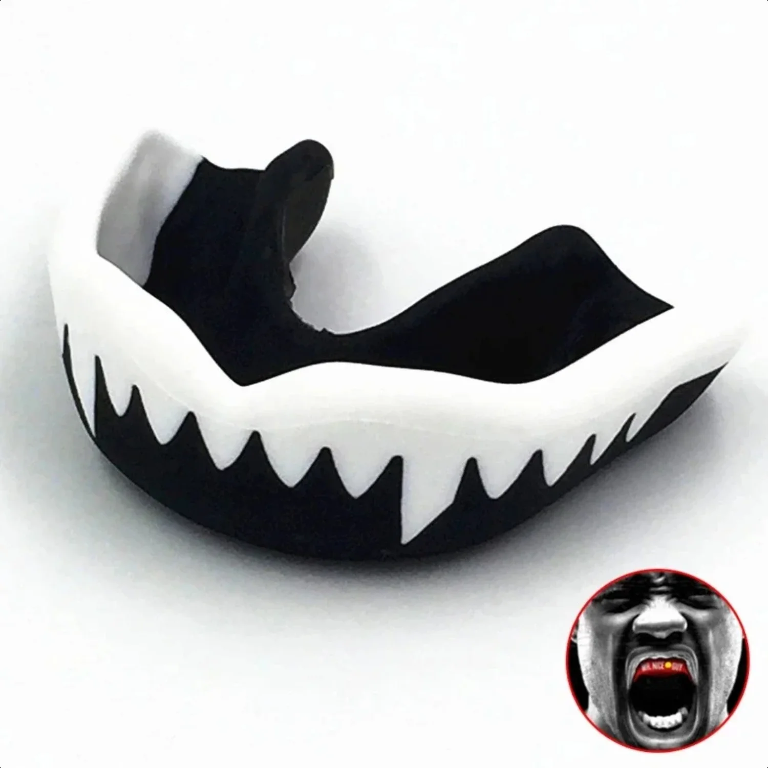 Sport Mouth Guard Teeth Protector  Adults Mouthguard Tooth Brace Basketball Rugby Boxing Karate Appliance Trainer