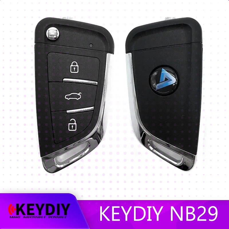

5pcs KEYDIY KD NB29 Multi-functional Universal Remote Key 3 Buttons for KD900+ URG200 KD-X2 KD NB Car Remote Key with Chip