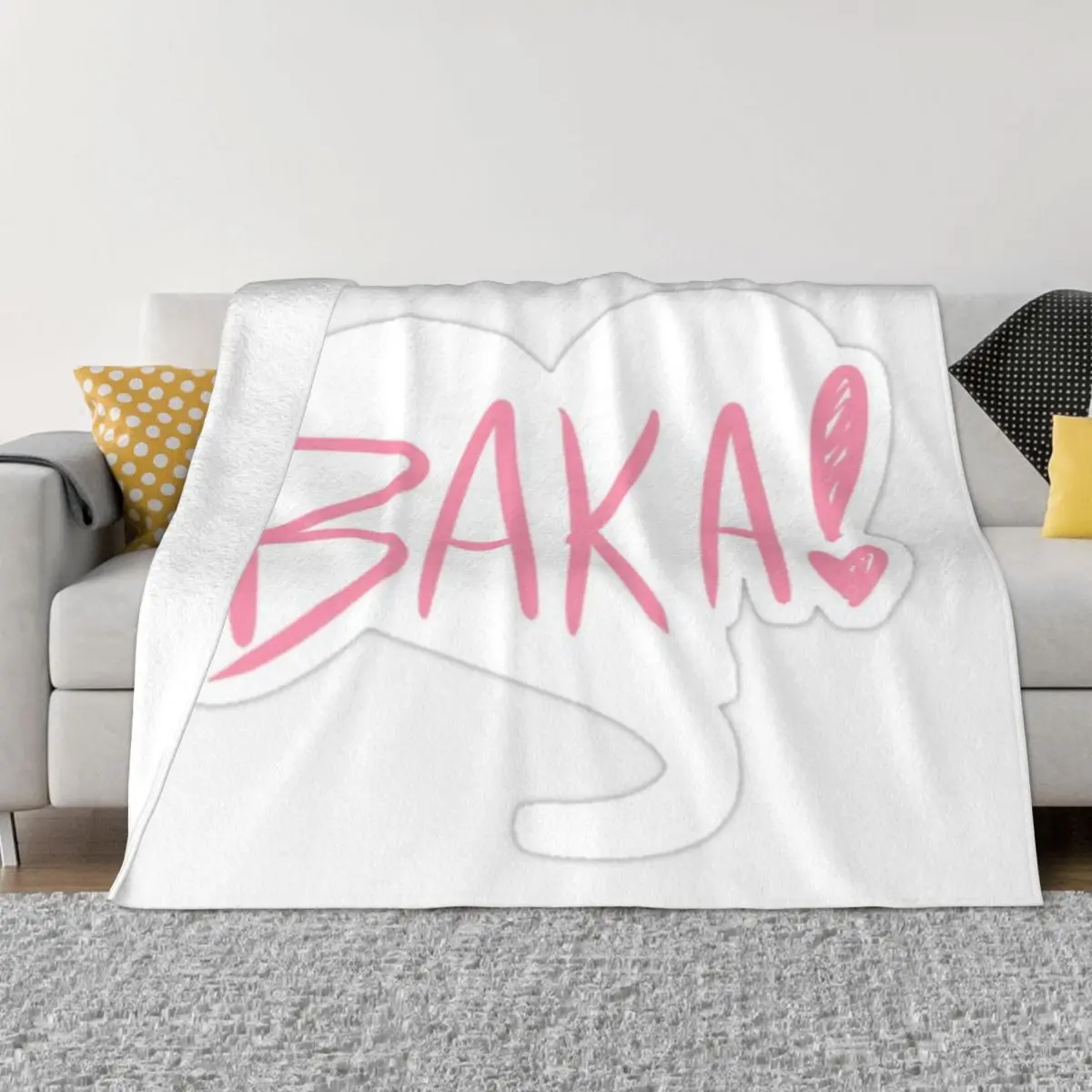 

Baka Logo 15 Blankets Winter Blankets Custom Blanket Personalized Throw Blanket