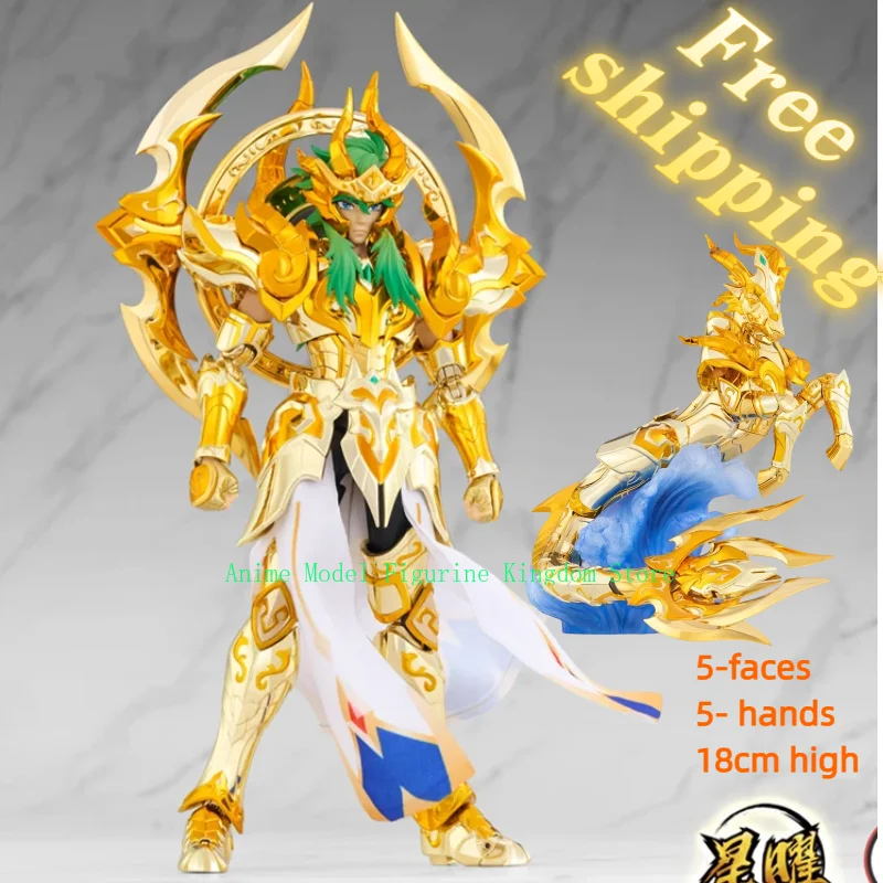 

In Stock Toypoint/TP Saint Seiya Myth Cloth EXM Capricorn Shura SOG Totem/Object Gold Knights of The Zodiac 18cm Action Figure