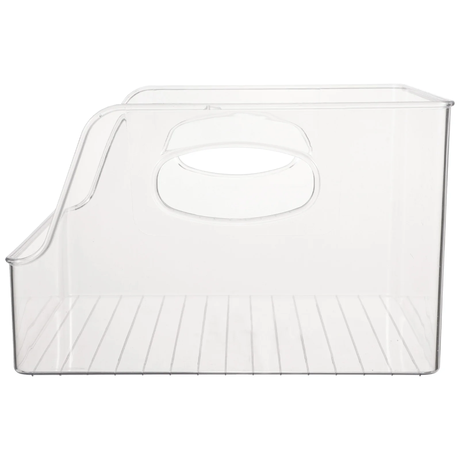 1Pcs Transparent Book Storage Organizer Multipurpose Container for Books Magazines Newspapers Home Office Library