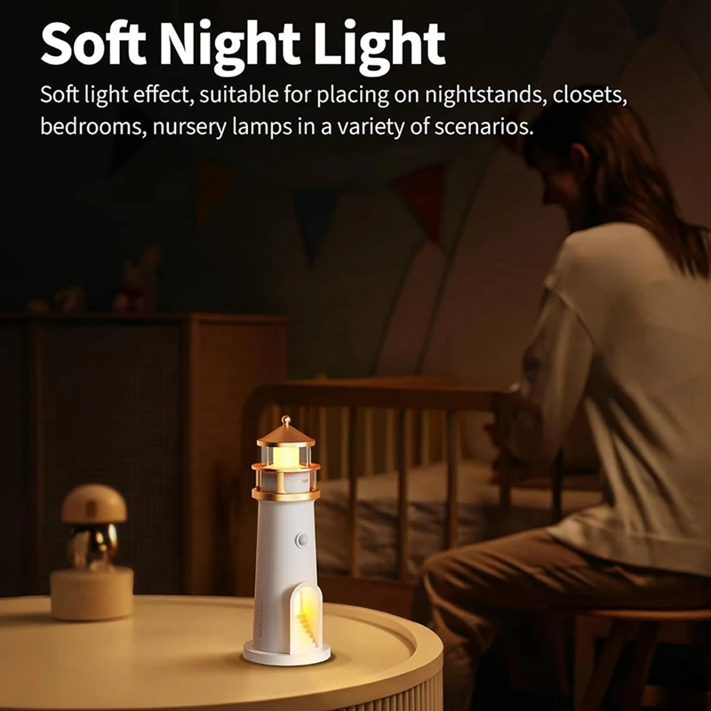 منارة إسقاط القمر، مستشعر حركة لاسلكي محمول، هدية عيد ميلاد للأطفال، الأطفال، الهدايا، غرفة النوم، الحضانة، الديكور #3