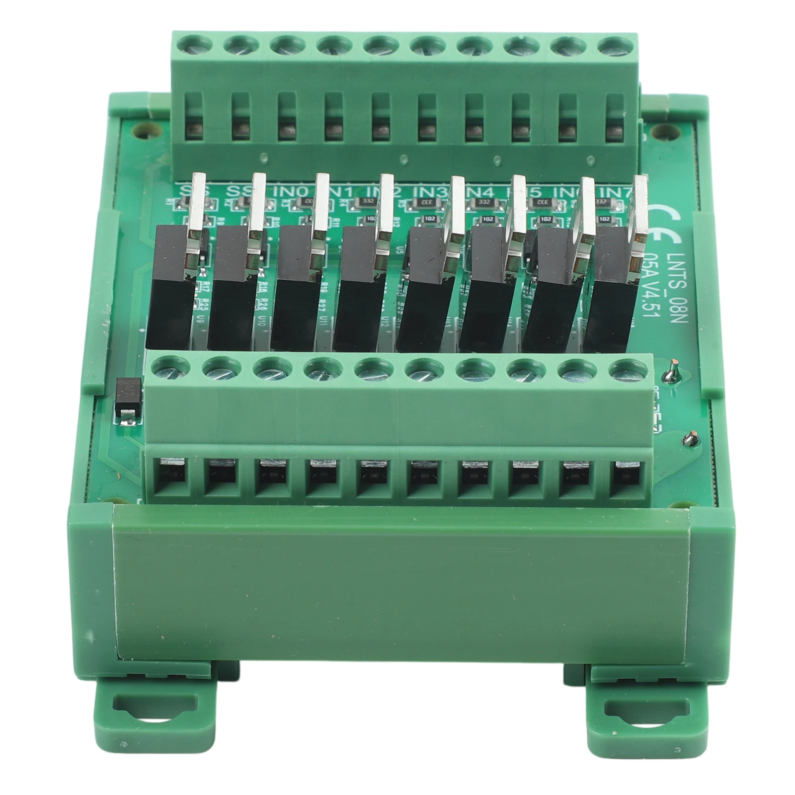 for plc Control Module 8 Channel DC Increase Board with NPN Output 5A for 12/24VDC Industrial Automation and Relay Control