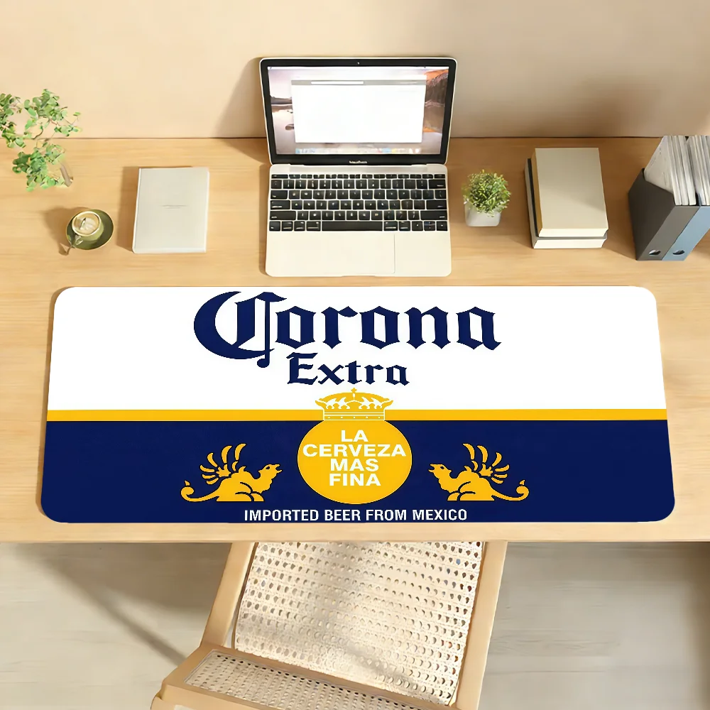 C-Corona E-Extra Beer  Fashion Mouse Pad Computer Laptop Rubber Non-slip Mouse Mat Mousepad Gamers Decoracion Desk Mat