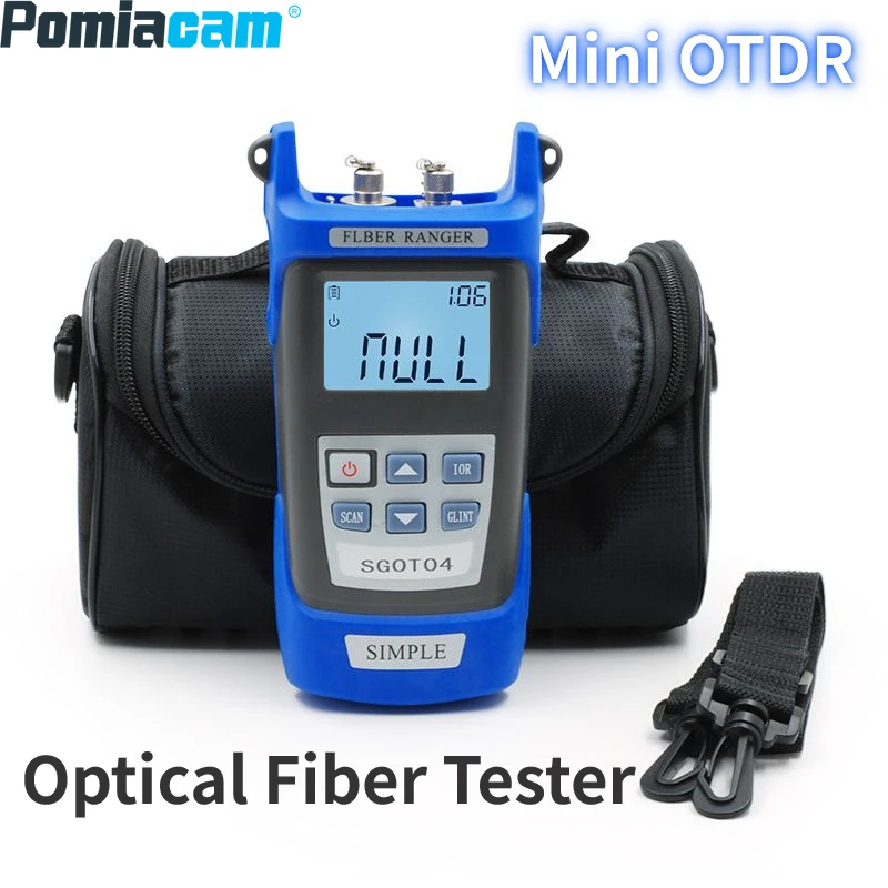 

SGOT04 VFL Fiber Optic Rangefinder High-precision Reflector Handheld Mini OTDR 60KM Fiber Optic Cable Breakpoint Locator