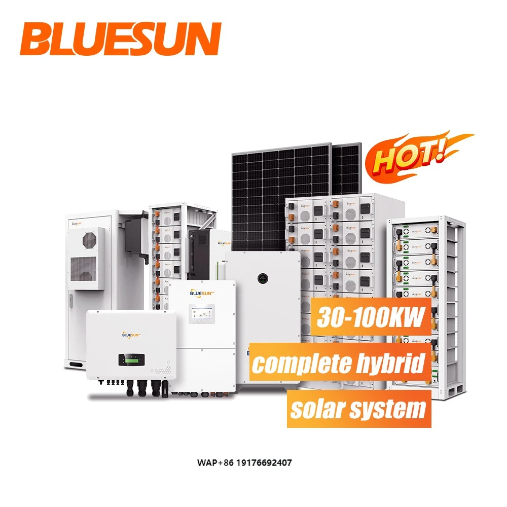 Solar Energy System Complete Set Hybrid 380V 30KW Off Grid Solar Power System 40KW 50 KW With Lithium Battery