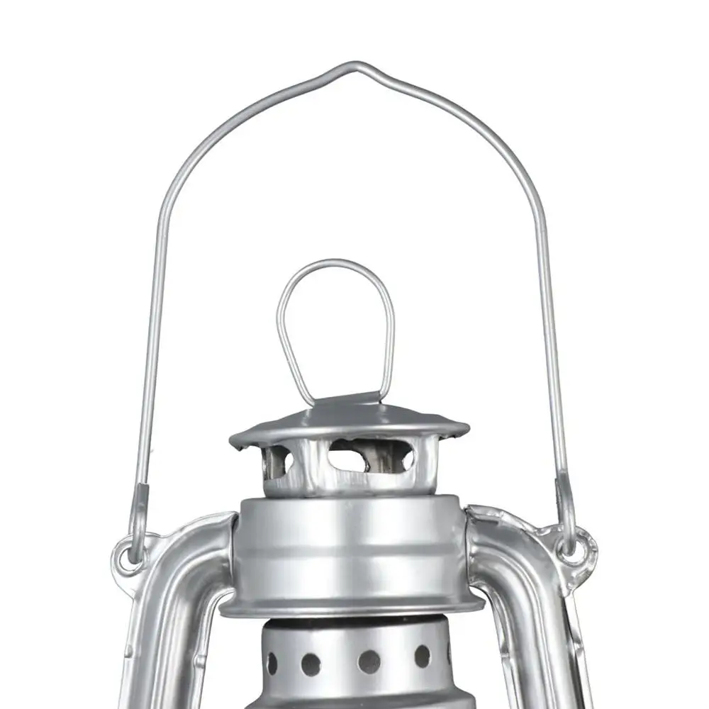 Lampa olejowa w stylu vintage, przenośna, do sypialni, kawiarni, baru, pubu, na kemping, do użytku na zewnątrz, nie rdzewiejąca, kolor rustykalny.