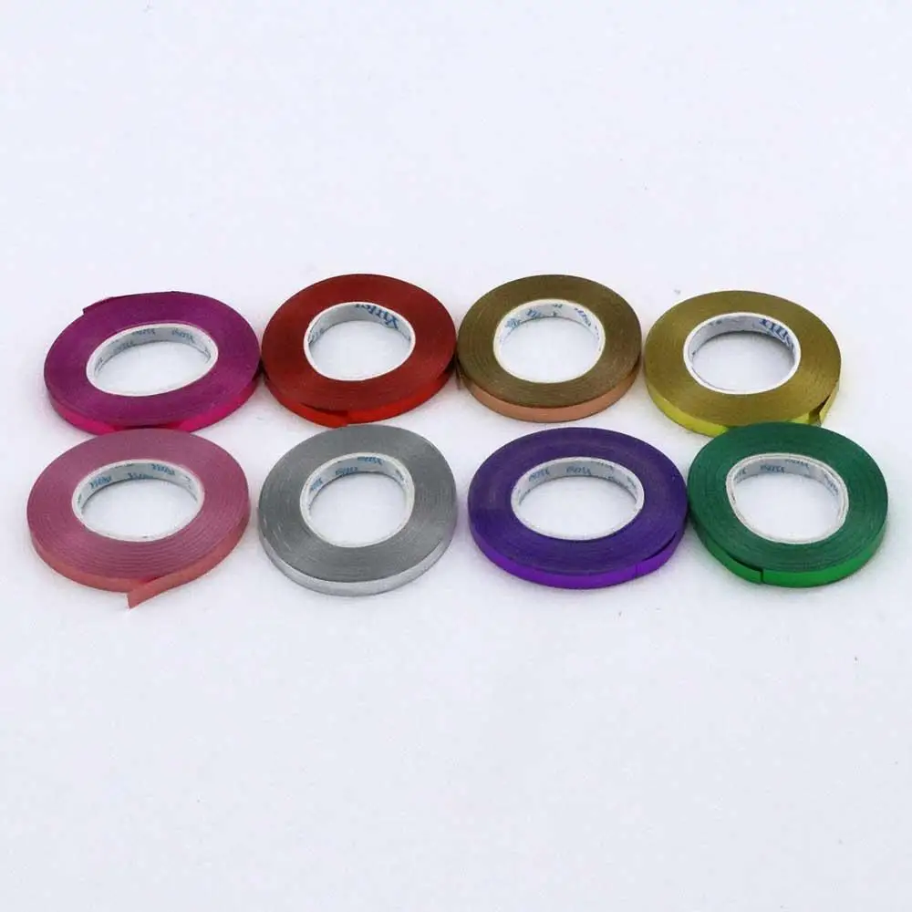 생일 파티 크리스마스 DIY 홈 다채로운 컬링 호일 풍선 로프 파티 용품 레이저 리본