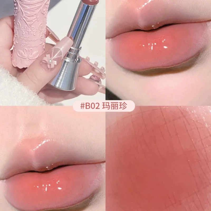 Swan ballet lipstick solid lip glaze b03 mirror b05 water light lip mud lip gloss makeup gift box set