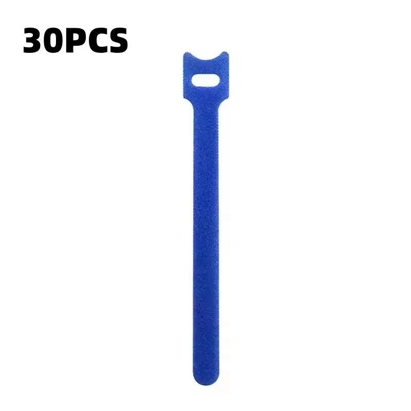 10/30/50 Stück USB-Kabel-Organizer, Kabelbinder, Kabelmanagement-Halter, wiederverwendbarer Clip-Schutz, Nylonband, Maus-Kopfhörer-Klebeband