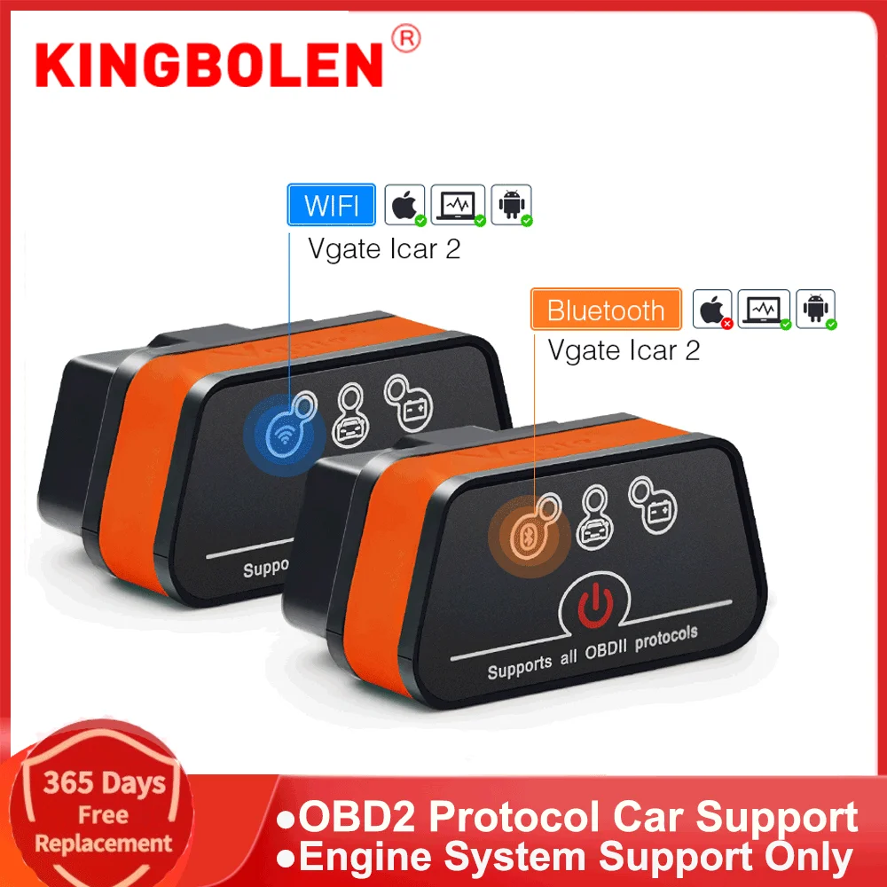 ELM327 obd2  Diagnostic Tools  WIFI Icar2 BT V1.5 2.1 PIC18F25K80 For iPhone Android  Code Reader OBD2 Scanner Car