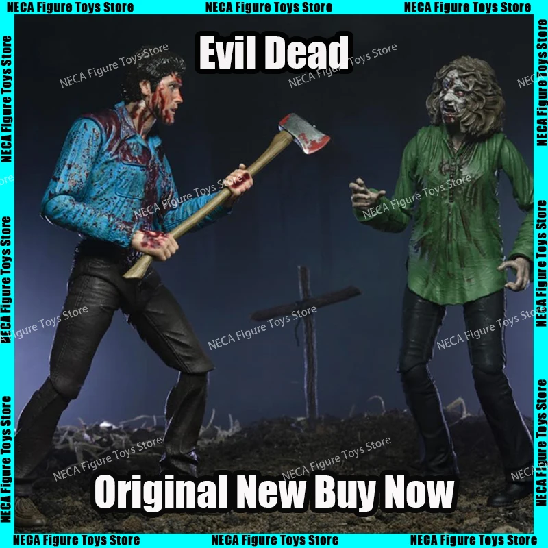 2025 New Neca 41979 Evil Dead Ash Cheryl 2-Pack Action Figure Anime Collection Doll Model Toy Kid Christmas Birthday Gifts