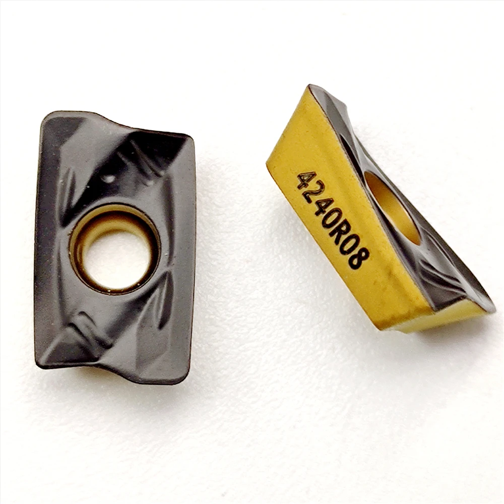 10Pcs High Quality R390 Milling Cutter CNC Lathe Tools  R390 11T308 PM4240  Original Carbide Alloy Inserts For Steel