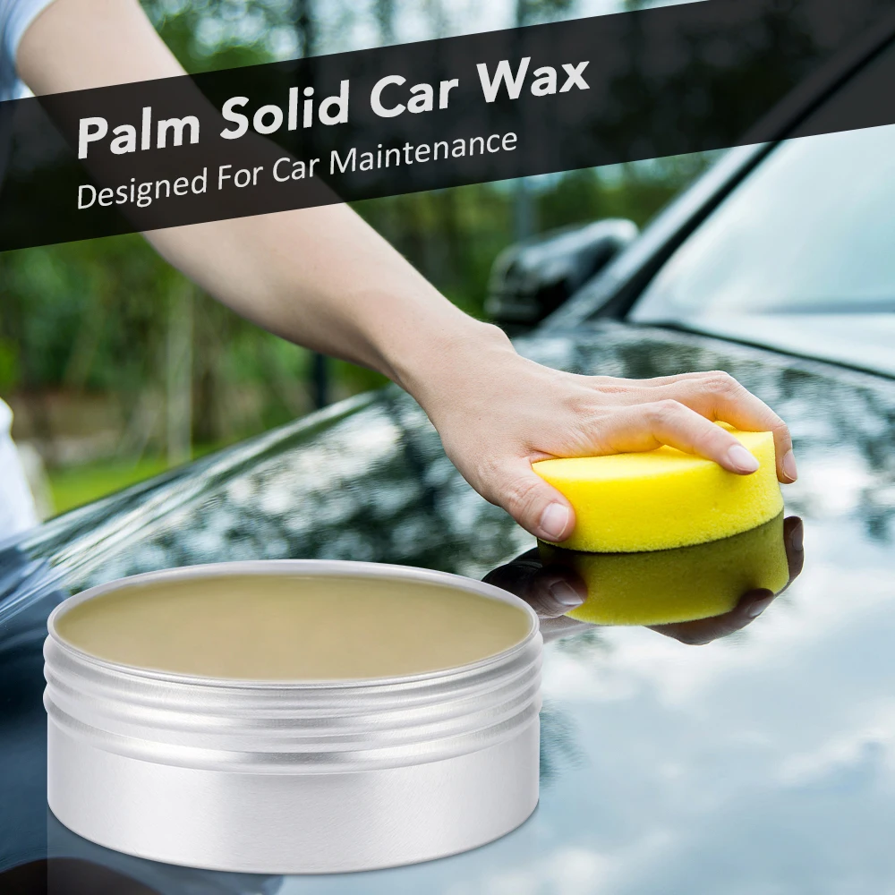 200g Car Wax Auto Paint Care Carnauba Paste Wax บราซิลขัด Wax Paste High Gloss Shine Super Hydrophobic เคลือบกระจก