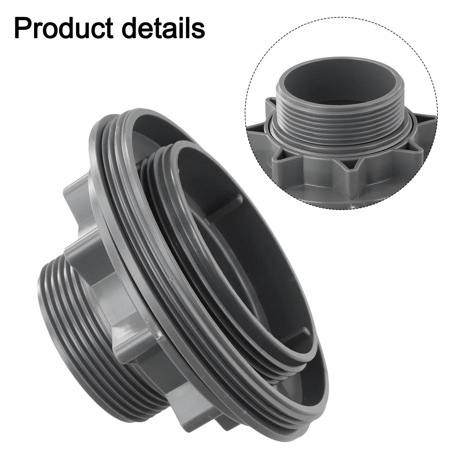 Strainer Connector Kit Pool Hose Connector Compatible With 26375EH Compatible With 26761EH Compatible With 28345VM
