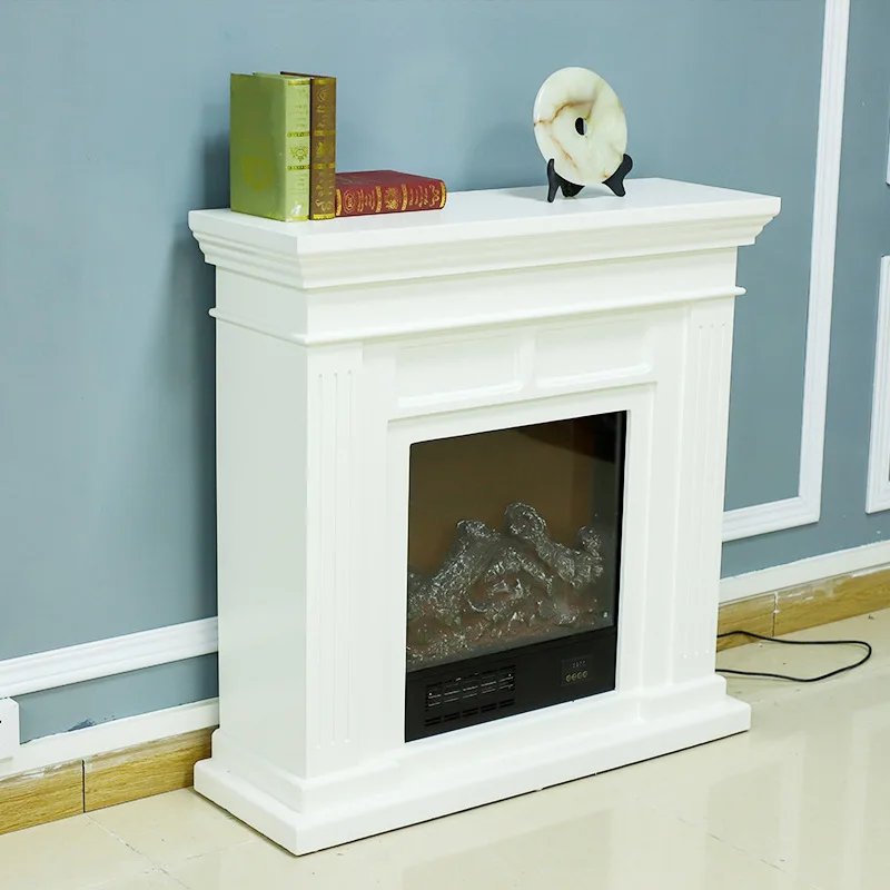 electronic  led simulation flame electric built-in decorative cabinet home living room hu