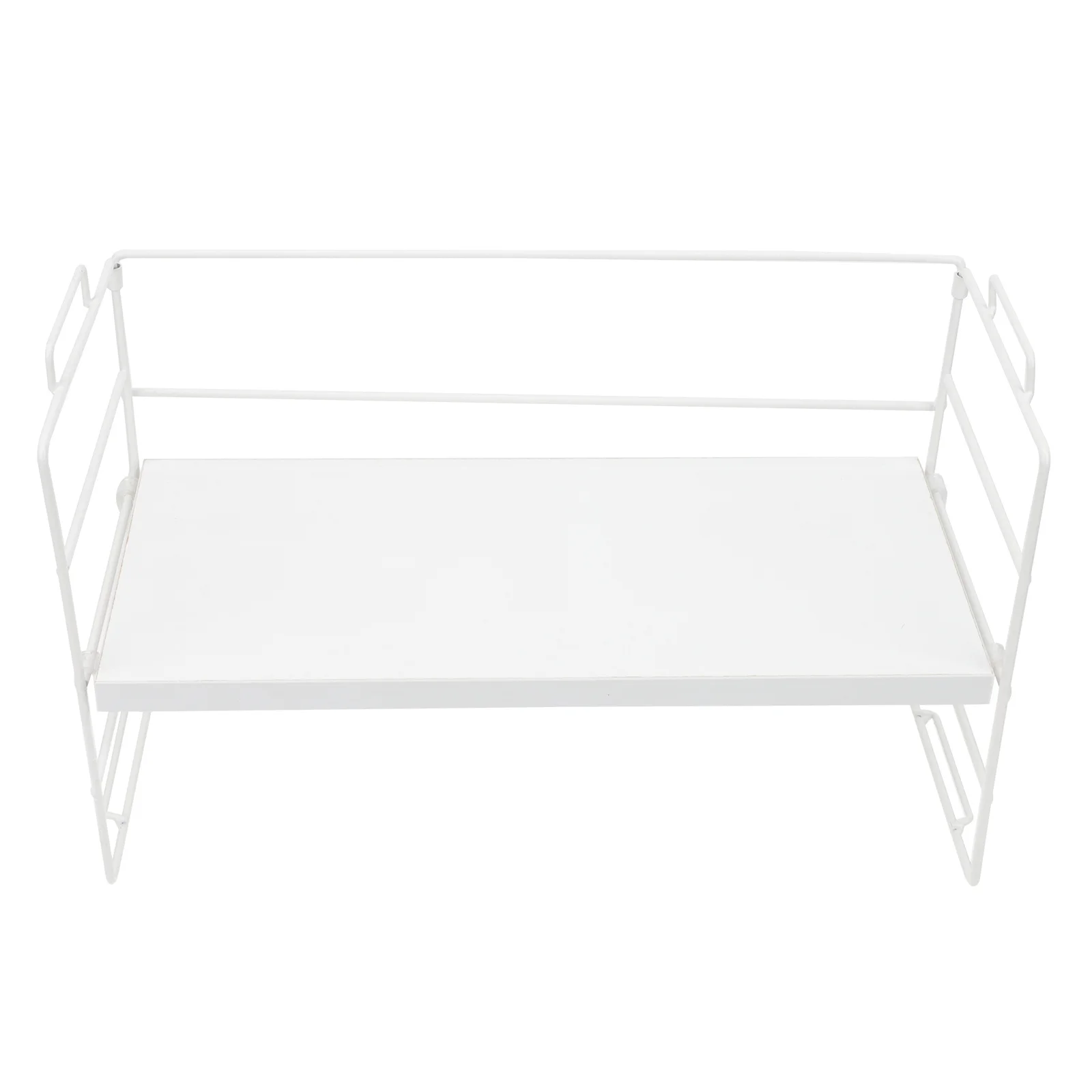 Desktop Bookshelf Small Simple Iron-Art Book Rack Practical Office Desktop Storage Organizer Small Bookshelf Book Shelf