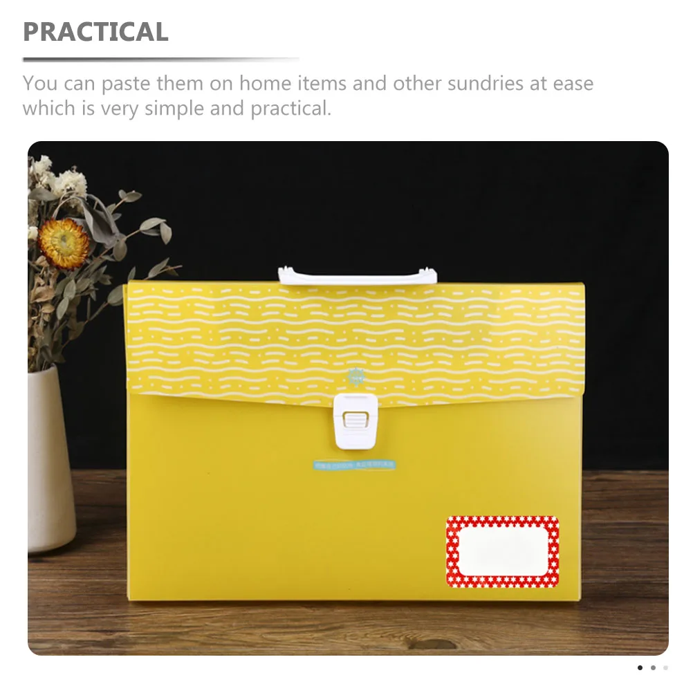 

Blank Self-adhesive Label Name Stickers Tag Cute Sticky Labels Color Badge Tabs