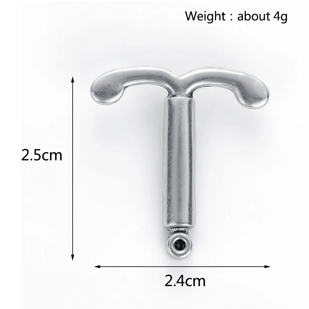 Hanreshe IUD Gynecology Brooch Pin Medical Classic Women\'s Health Badge Lapel Coat Obstetrics Pin Jewelry for Doctors and Nurses