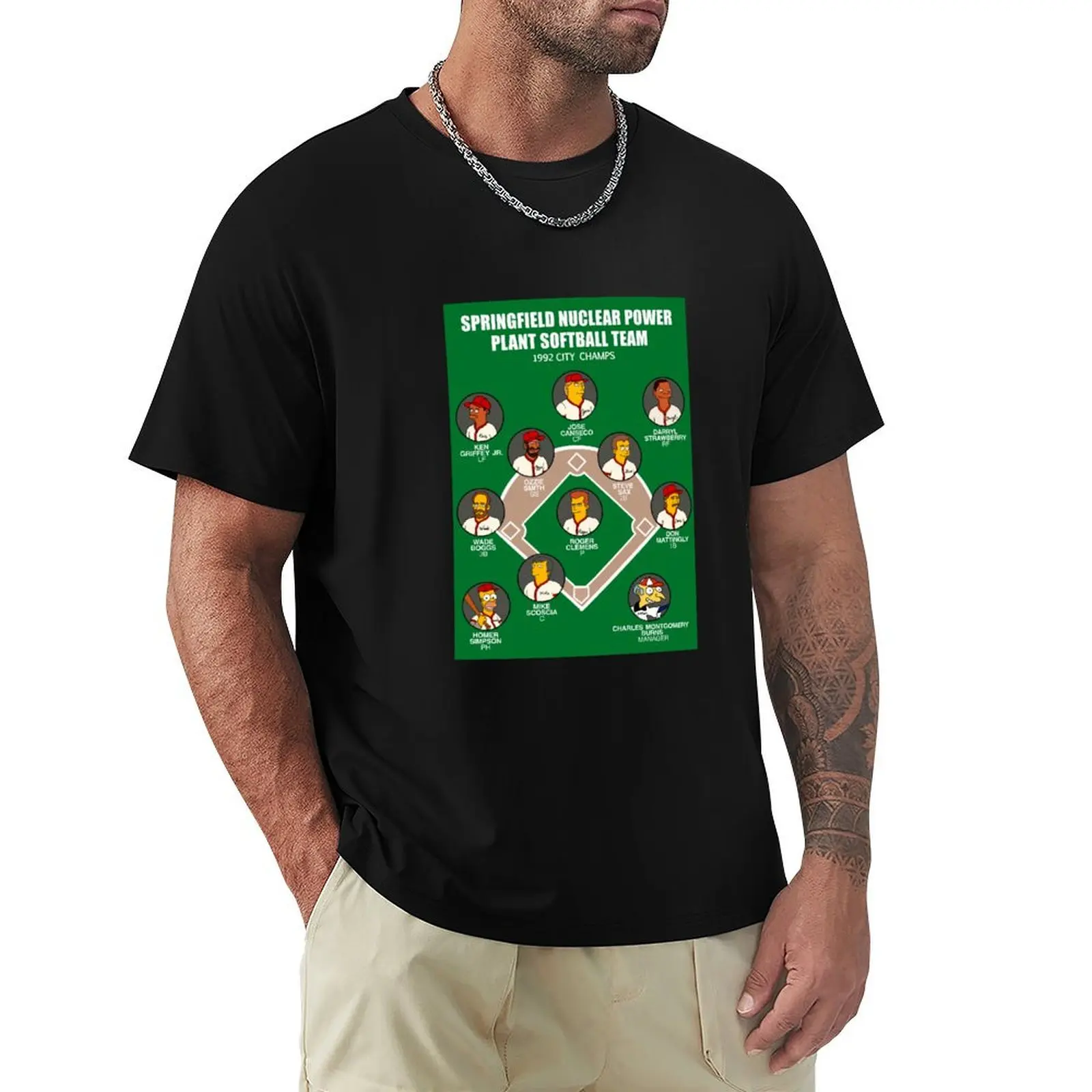 

Softball team T-Shirt luxury designer street wear cotton t shirt men