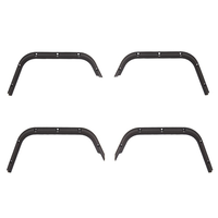 4Pcs Wheel Eyebrow Fender Wheel Cover for MN D90 MN-90 D91 D96 D99 MN98 MN99S 1/12 RC Car Upgrade Parts Accessories
