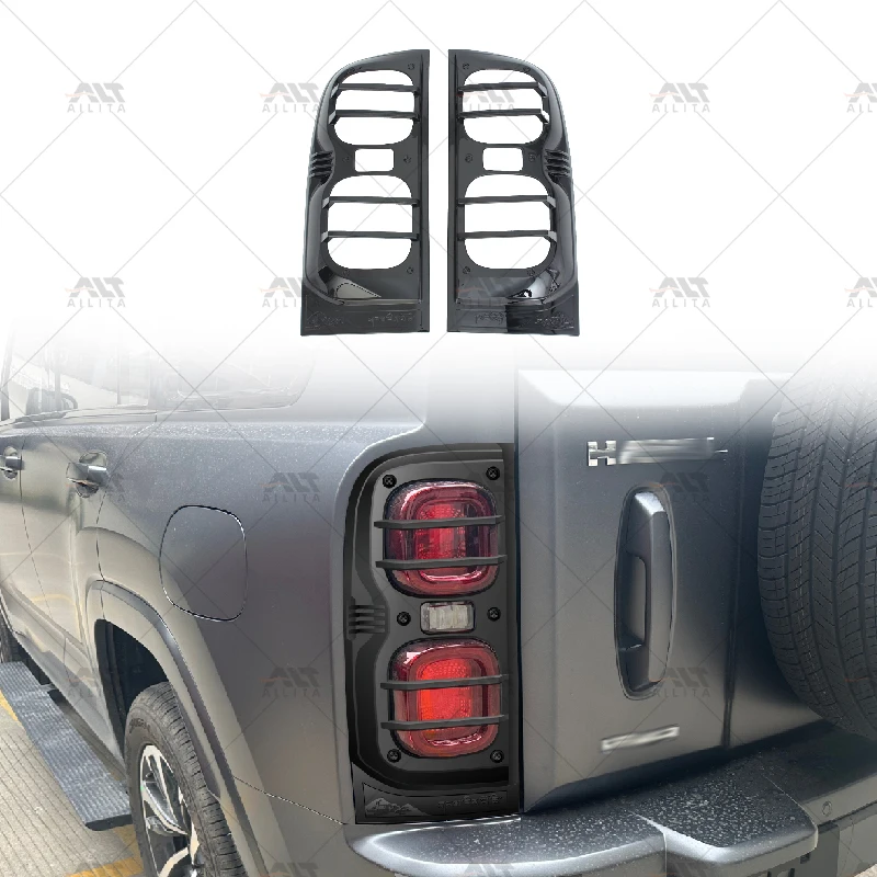 

Exterior Upgrade Abs Taillight Protection Frame Rear Lampshade Trims Tail Light Cover for 2025 Haval H9 Accessories