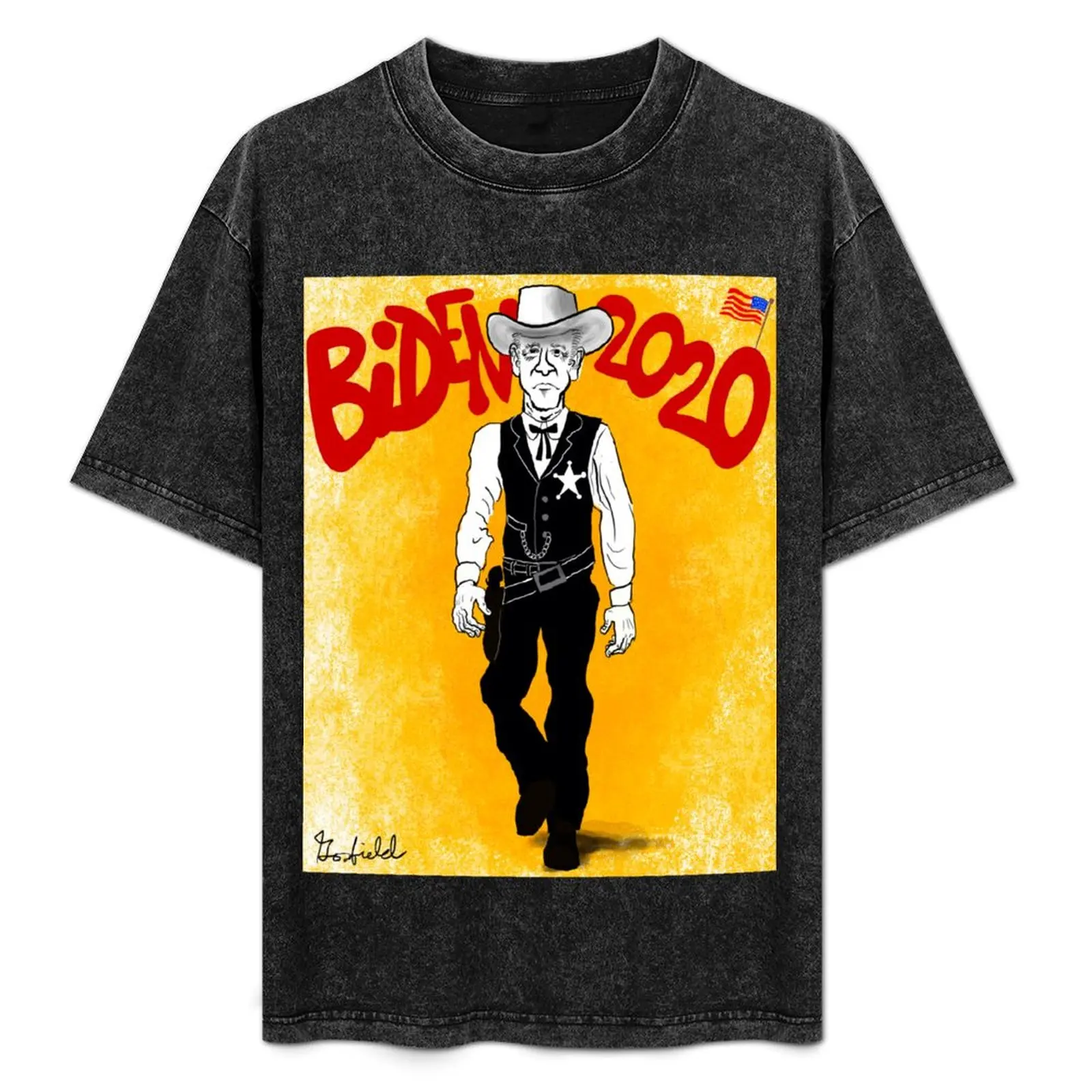 

Joe Biden, Gunslinger, 2020 T-Shirt Summer Fashion Casual Tee Shirt