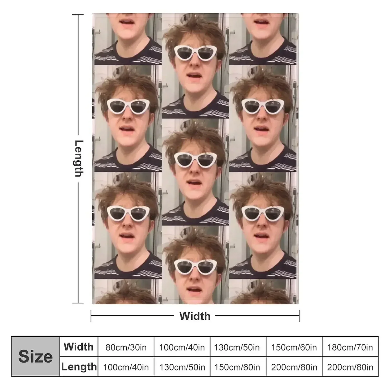 Lewis Capaldi - Sunglasses 2 Throw Blanket christmas decoration Fashion Sofas Thermals For Travel Furrys Blankets