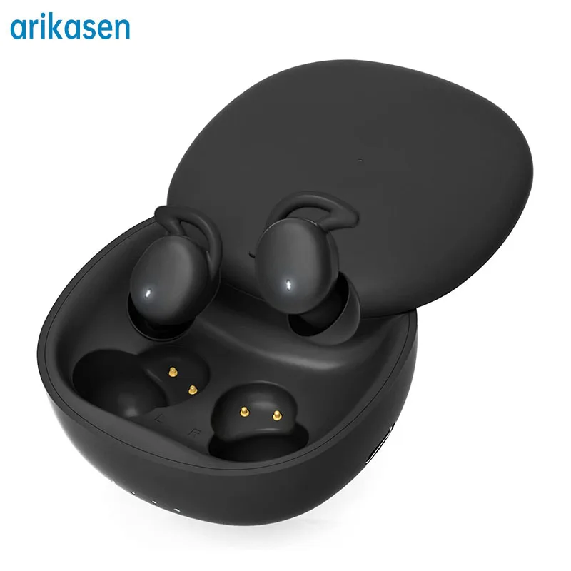 Sleeping Headphones Earphones Bluetooth Soft Comfortable Silicone Noise Isolating Earbuds with Mic Earplugs for Sport Meditation