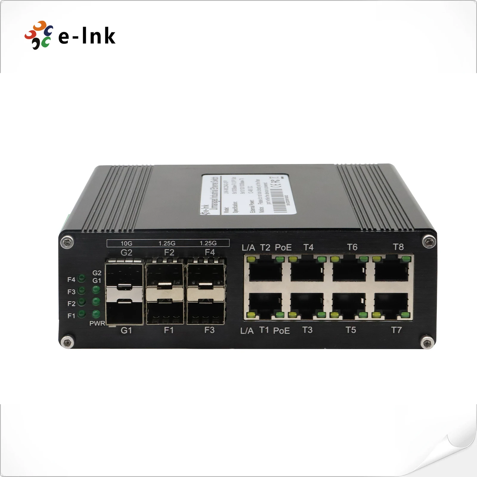8 x PoE + 4 x 1.25G + 2 x 10G - đánh giá và giá 10G Sfp+ Switch 8 Port