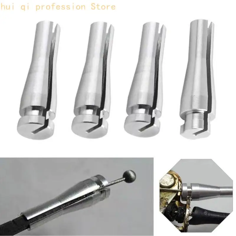 Reparatursatz für Türkabelenden für F150 F250 F350 und E150 E250 E350, 4-teilige Aluminium-Hintertürbeschläge für 1992–2009 und – Detail 5