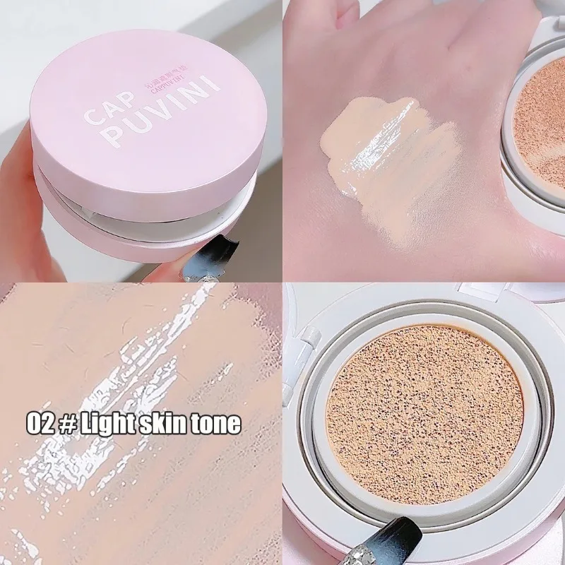 Moisturizing Concealer Air Cushion Foundation Natural Makeup Even Skin Tone Long-lasting Hydrating Concealer BB Cream Cosmetics
