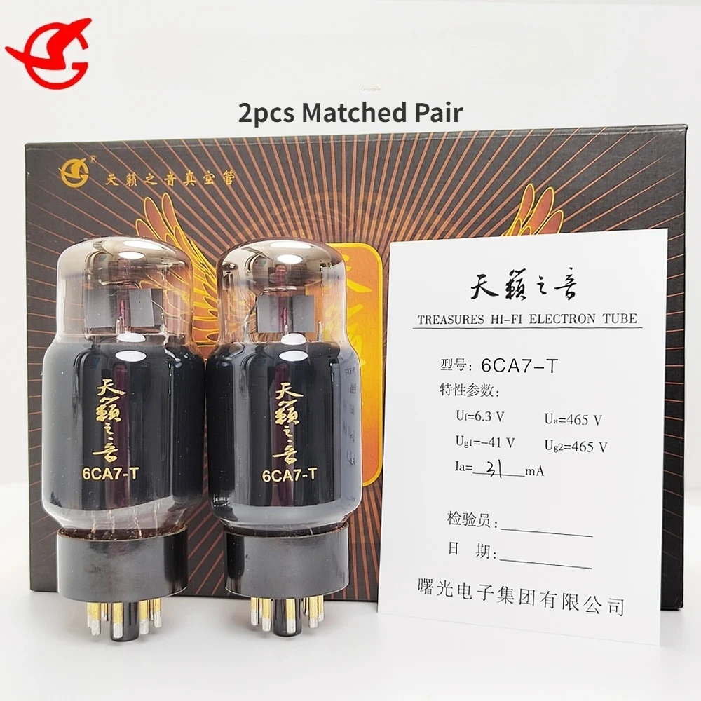 6CA7T 6CA7-T  Vacuum Tube Precision Pairing Valve Upgrade El34 6CA7 KT77 6L6P3P Electronic Tube for Audio Amplifier