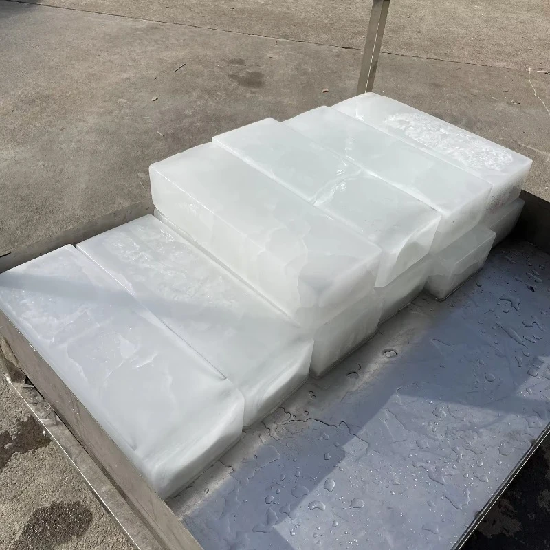 Customized Ice Making Machine Cube Maker 1000kg 1 Ton Ice Popsicle Making Machine Price Industrial Ice Cube/block Making Machine