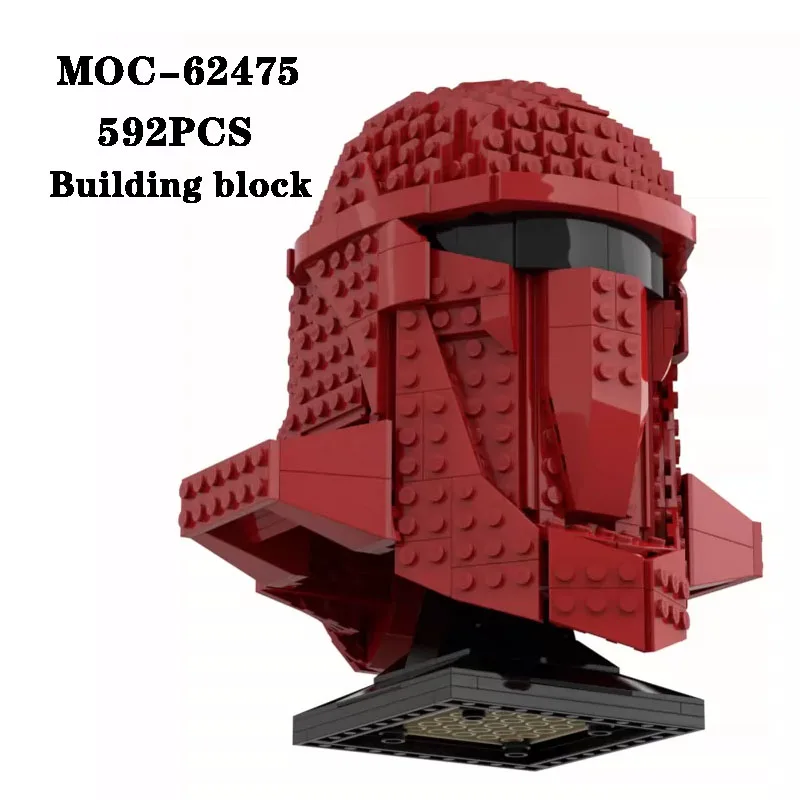 New MOC-62475 Building Blocks · Red Guards Spliced Building Blocks 592PCS Adult and Children Toy puzzle birthday Christmas gift