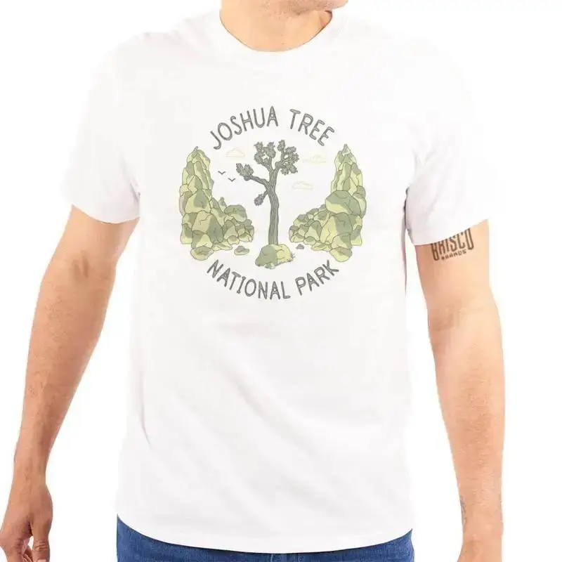 South California Joshua Tree National Park Womens or Mens Crewneck T Shirt Tee