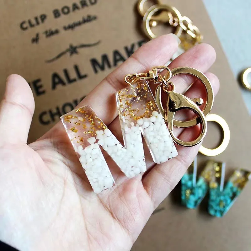 Alphabet Epoxy Resin Silicone Mold Letter Number Mould DIY Keychain Earring Pendant Epoxy Resin Jewelry Crafts Casting Mold