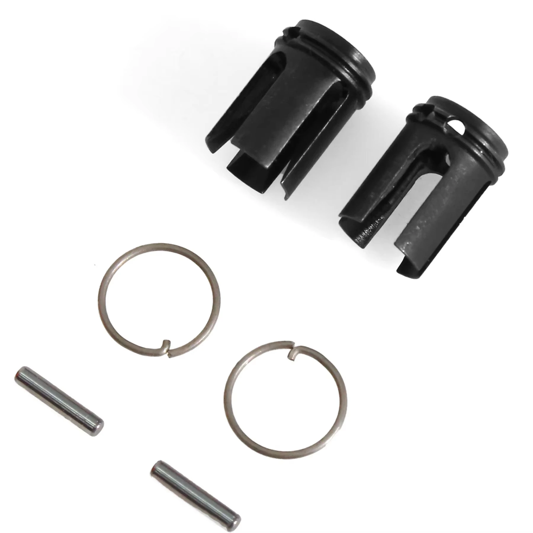 Front Straight Axle Drive Cup Complete Kit, RC Hop-Up Upgrade Parts for Tamiya XV02 XM01 TT02 All Series 1/10 RC Touring Car Rep
