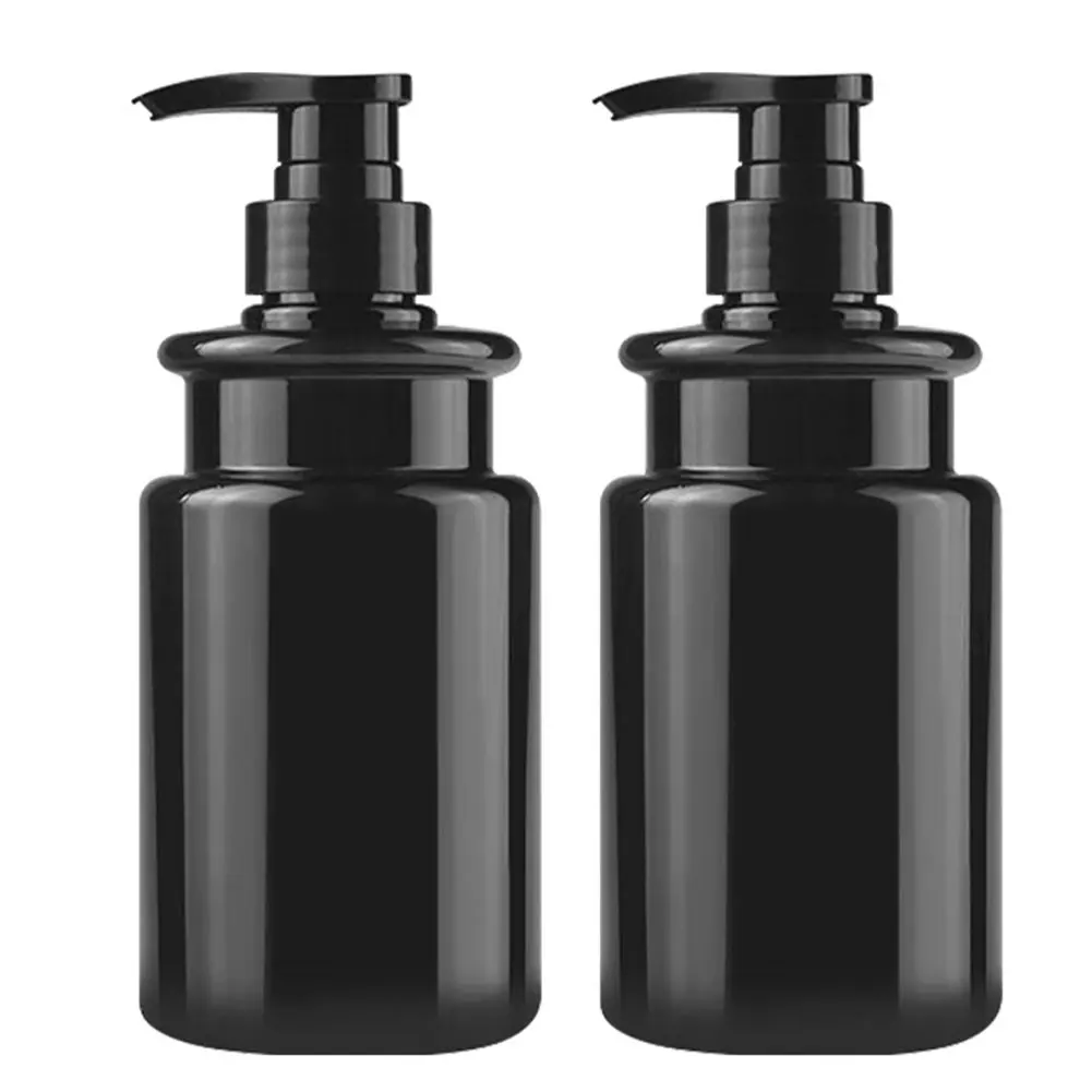 Empty Plastic Bottles with Pump Dispenser Refillable Travel Containers for Bathroom Body Wash Shampoo Lotion BPA Free 300/500ml