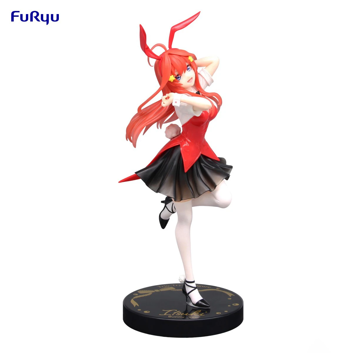 متوفر في المخزون شخصية FuRyu الأصلية المطلية مسبقًا ثلاثية-Try-iT Eiga Gotoubun No Hanayome Ichika Nino Miku Yotsubaitsuki Color Bunny Ver.