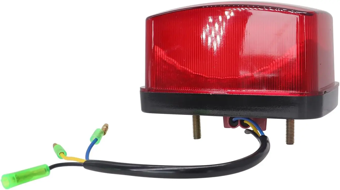 Luz Trasera de Freno para Yamaha Banshee 350, Blaster 200, Warrior 350, Grizzly 125, 550, 660, 700, Raptor 125, 250, Lente y Bombilla de Luz Trasera