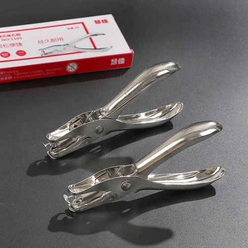 Imagen 2 del producto Perforadora de hojas sueltas de un solo orificio de papel de 3mm/6mm perforadora de papel perforadora de Metal