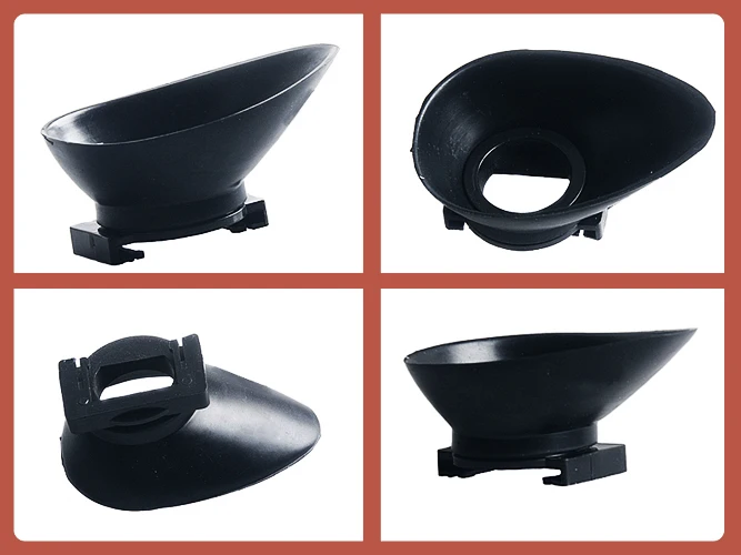 18 مللي متر فنجان العين المطاط كوب العين DSLR كاميرا العدسة لكانون EOS المتمردين T2i T3 T4i T5i 1100D 550D 650D 700D 100D اكسسوارات