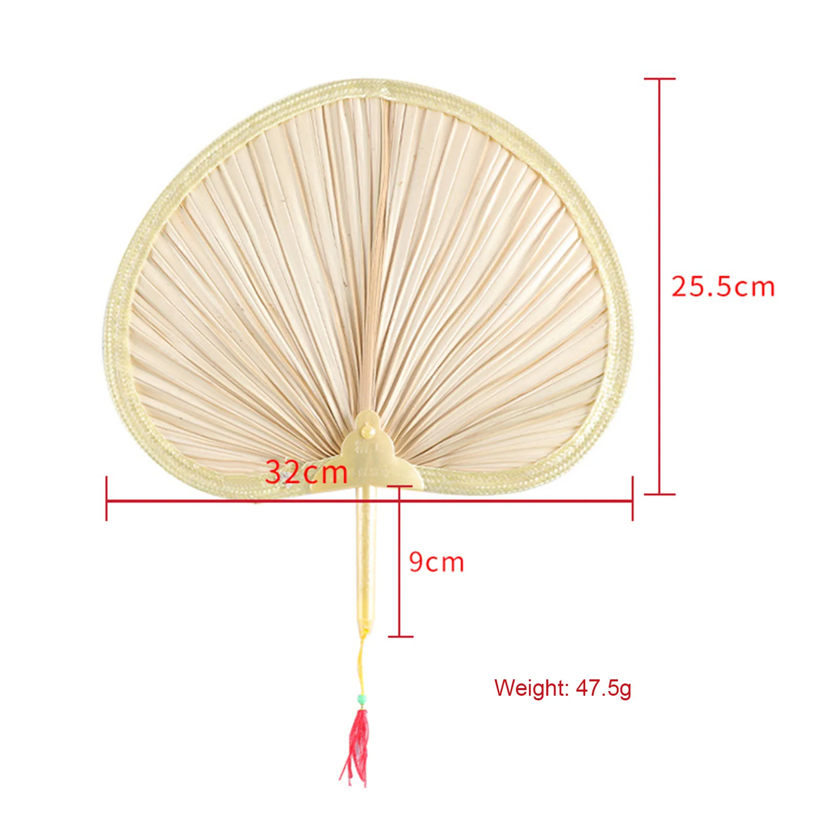 1pcs Handmade Fan Handheld Palm Leaf Fan Cool Baby Mosquito Repellen Fan Summer Manual Straw Hand Fans Palm Leaf