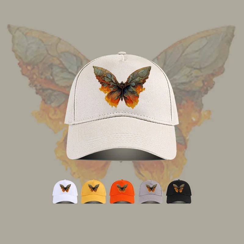 

Butterfly baseball cap DIY fashion custom hat for women man print gorras para hombres casquette homme bones masculinos кепка