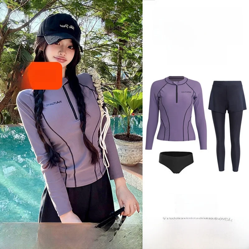 women's-diving-suit-separate-long-sleeve-long-pants-swimsuit-quick-dry-slimming-snorkeling-wetsuit-surfing-outfit-swimwear