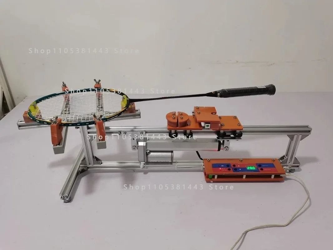 Accessories 100-230V 20-30 Pounds Electric Flat Pull Style Badminton Racket Stringing Machine