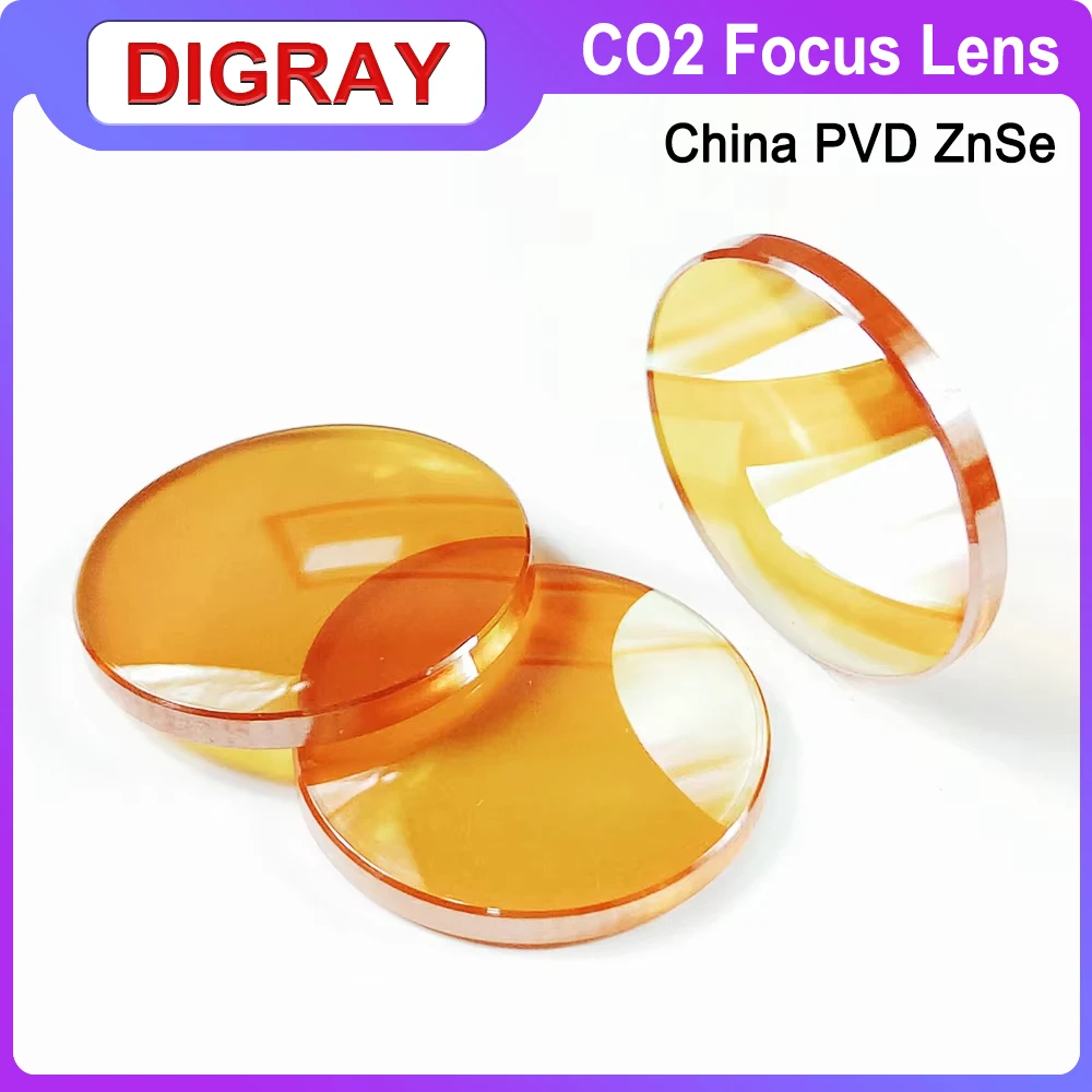 DIGRAY Cina Co2 PVD ZnSe lensa - Laser Focus Lens ulasan dan harga